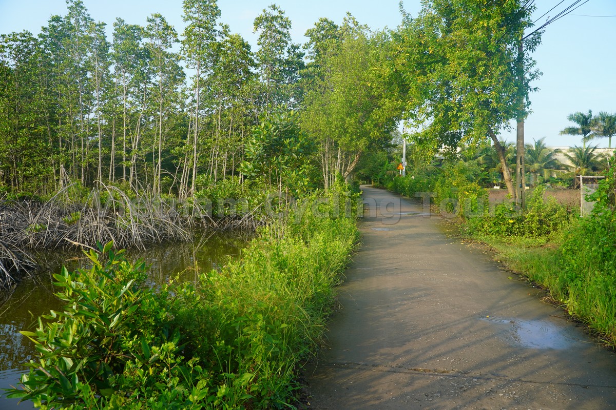 cycling to Bac Lieu, Mekong