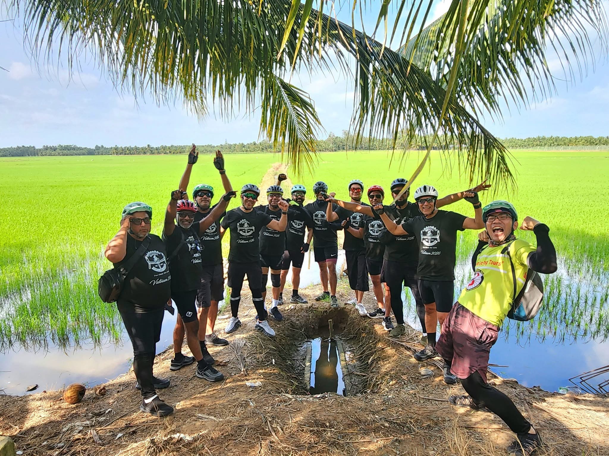 biking mekong delta