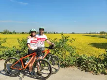 Mekong Delta offers it's floating markets, scenic back roads to lush countrysides